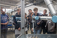 [Translate to English:] Der Tag der Ausbildung am Freitag, den 3. Mai 2019 bei Speck in Roth.