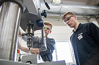 [Translate to English:] Der Tag der Ausbildung am Freitag, den 3. Mai 2019 bei Speck in Roth.
